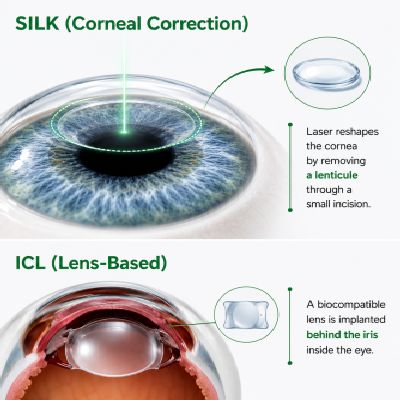 SILK vs ICL comparison
